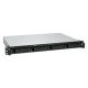 Synology RX426 unidad de disco multiple 0 TB Bastidor (1U) Negro, Gris