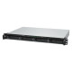 Synology RX426 unidad de disco multiple 0 TB Bastidor (1U) Negro, Gris