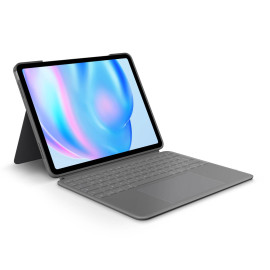 Logitech Combo Touch QWERTY Internacional de EE.UU. Smart Connector Gris