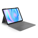 Logitech Combo Touch QWERTY Internacional de EE.UU. Smart Connector Gris