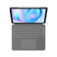 Logitech Combo Touch QWERTY Internacional de EE.UU. Smart Connector Gris