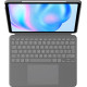Logitech Combo Touch QWERTY Internacional de EE.UU. Smart Connector Gris