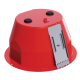 BOSCH MEGAFONIA (LC1-MFDS) CUPULA IGNIFUGA METALICA CON PASAHILOS, ROJO, EN 54
