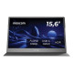 MaxCom MPAGE15 pantalla para PC 39,6 cm (15.6'') 1920 x 1080 Pixeles Full HD LED Gris