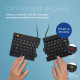 R-Go Tools Teclado ergonómico R-Go Split Break con software de pausa, teclado dividido