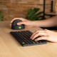 R-Go Tools Teclado ergonómico R-Go Compact Break, teclado compacto con software de pausa, QWERTY (PT), bluetooth, negro