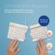 R-Go Tools Teclado ergonómico R-Go Split Break con software de pausa, teclado dividido