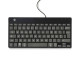 R-Go Tools Teclado ergonómico R-Go Compact Break, teclado compacto con software de pausa, QWERTY (PT), cableado, negro