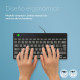 R-Go Tools Teclado ergonómico R-Go Compact Break, teclado compacto con software de pausa, QWERTY (PT), cableado, negro