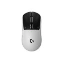 Logitech G PRO X2 SUPERSTRIKE ratón Juego Mano derecha RF Wireless + USB Type-C Óptico 44000 DPI