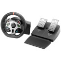 Mars Gaming MWHRSXTWO mando y volante Negro USB Volante + Pedales Analógico