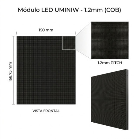 UNILUMIN MODULE 150X168.75 FOR CABINET UMINIW 1.2 LED COB SIZE
