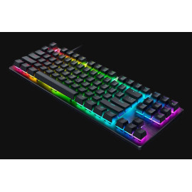 Razer Huntsman V3 HE Magnetic Tenkeyless 8KHz teclado Juego USB QWERTY Inglés Negro