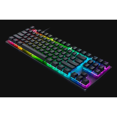 Razer Huntsman V3 HE Magnetic Tenkeyless 8KHz teclado Juego USB QWERTY Inglés Negro