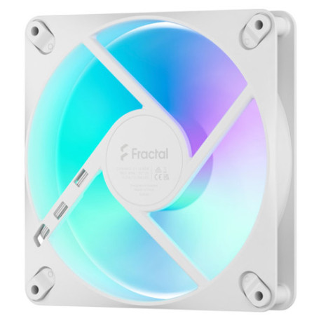 FRACTAL VENTILADOR CAJA DYNAMIC-3-14-RGB-WHITE FD-F-DR3-1402