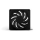 Alphacool Apex Stealth Metall Carcasa del ordenador Ventilador 12 cm Negro 1 pieza(s)