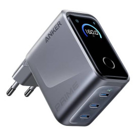 Anker A2687341 cargador de dispositivo móvil Universal Plata Corriente alterna Cargador inalámbrico Interior