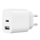 Cargador USB universal de 2 puertos, 2.1 A