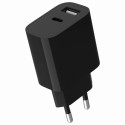Gembird GMB Audio TA-UC-2AC12-01-BK cargador de dispositivo móvil Interior