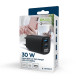 Gembird TA-UC-PDQC30LCD-BK-01 cargador de dispositivo móvil Smartphone, Reloj inteligente