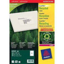 Avery QuickPEEL etiqueta autoadhesiva Blanco 100 pieza(s)