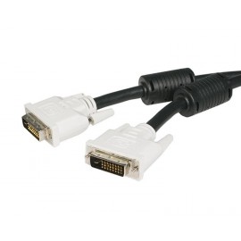 StarTech.com Cable de 5m DVI-D de Doble Enlace - Macho a Macho DVIDDMM5M