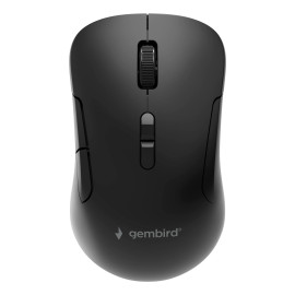 Gembird MUSW2-7B-01 ratón Universal Ambidextro RF Wireless + Bluetooth Óptico 1600 DPI