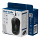 Gembird MUSW2-4B-01 ratón Hogar Ambidextro RF Wireless + Bluetooth Óptico 1600 DPI