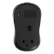 Gembird MUSW2-4B-01 ratón Hogar Ambidextro RF Wireless + Bluetooth Óptico 1600 DPI