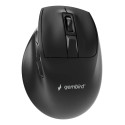 Gembird MUSW3-9B-01 ratón Oficina Mano derecha RF Wireless + Bluetooth + USB Type-A Óptico 2400 DPI