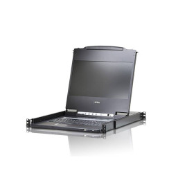 ATEN - ATEN CL6700MW-ATA-EG consola de rack 43,9 cm (17.3'') Negro 1U - CL6700MW-ATA-EG