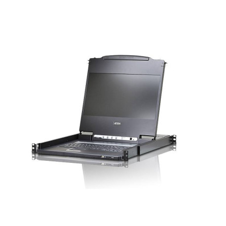 ATEN - ATEN CL6700MW-ATA-EG consola de rack 43,9 cm (17.3'') Negro 1U - CL6700MW-ATA-EG