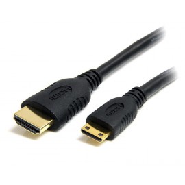 StarTech.com Cable HDMI de alta velocidad con Ethernet 2m - HDMI a Mini HDMI - Macho a Macho HDACMM2M