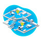 Repeater Mesh Wi-Fi Extender 1600 (FRITZ! 1200 AX International) Repetidor de red Blanco 10, 100, 1000 Mbit/s