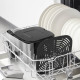 Tefal Easy Fry Mega EY855D10 freidora Sencillo 7,5 L Independiente 2020 W Freidora de aire caliente Negro, Acero inoxidable