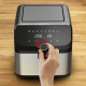 Tefal Easy Fry Mega EY855D10 freidora Sencillo 7,5 L Independiente 2020 W Freidora de aire caliente Negro, Acero inoxidable