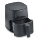 Severin FR 2461 Sencillo 4 L Independiente 1300 W Freidora de aire caliente Negro