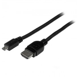 StarTech.com Cable 3m Adaptador Pasivo Conversor MHL - Micro USB a HDMI para Tel MHDPMM3M