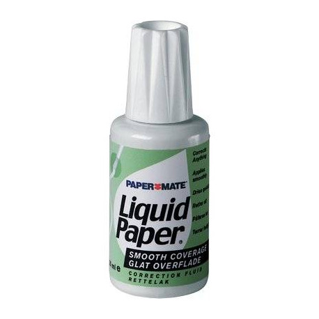 Papermate Liquid Paper 20ml corrector líquido