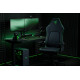 Razer Iskur V2 NewGen Butaca para jugar Asiento acolchado Negro, Verde