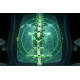 Razer Iskur V2 NewGen Butaca para jugar Asiento acolchado Negro, Verde