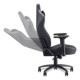 Acer PGC371 Silla para videojuegos universal Negro, Azul