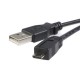 StarTech.com Cable Adaptador de 1m USB A Macho a Micro USB B Macho