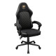 COUGAR CGR-FXF-GLB Silla para videojuegos universal Asiento acolchado Negro, Oro