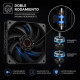 CoolBox DISIPADOR CPU NEGRO 6 HEATPIPES 240W TDP INTEL/AMD