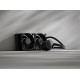 Fractal Design Radius 240 Black Procesador Sistema de refrigeración líquida todo en uno 12 cm Negro 1 pieza(s)