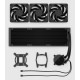 Fractal Design Radius 360 Black Procesador Sistema de refrigeración líquida todo en uno 12 cm Negro 1 pieza(s)