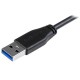 StarTech.com 1M A TO LEFT ANGLE MICRO USB   CABL CABLE M M SLIM 5 GBPS