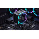 CoolBox Refrigerador CPU H6 Ring ARGB