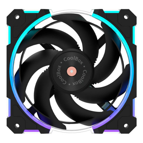 CoolBox Ventilador X12 Ring ARGB